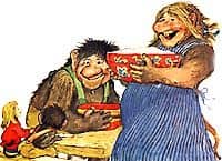 Illustration fra Tim og Trine. © Svend Otto S.