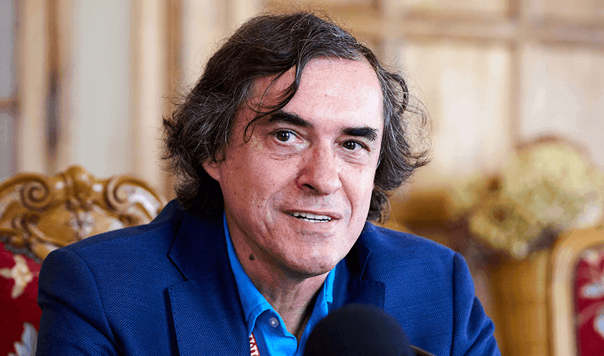 Portræt af Mircea Cărtărescu