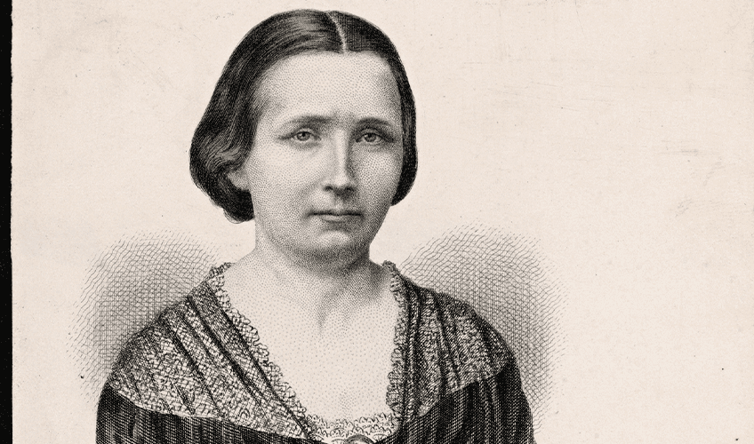 portræt af Camilla Collett
