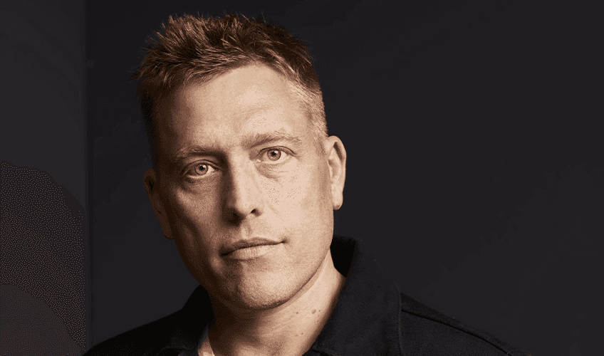 portræt af Michael Enggaard