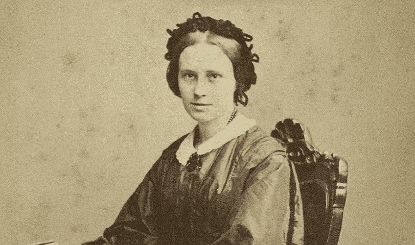 Portræt af Mathilde Fibiger