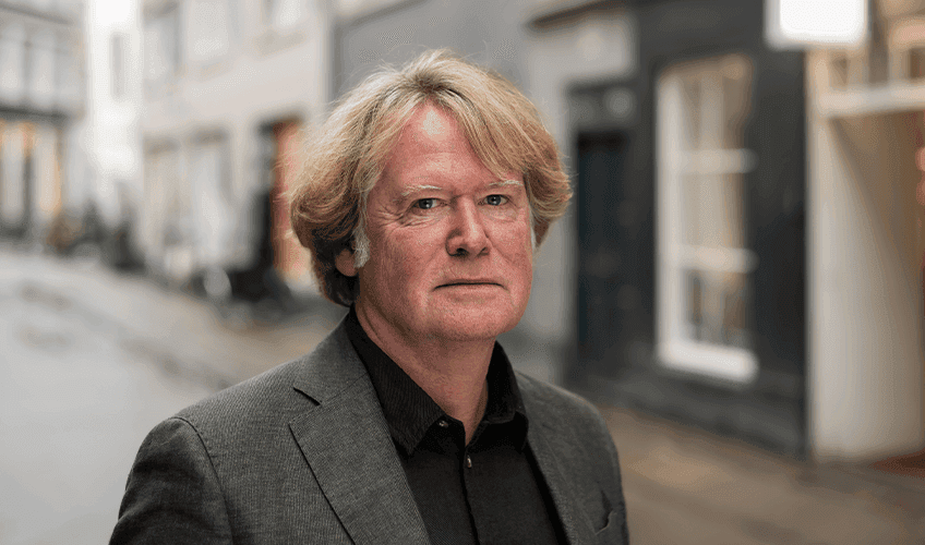 portræt af Joakim Garff