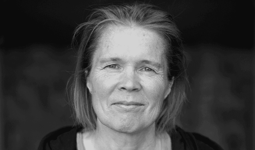 portræt af Ia Genberg