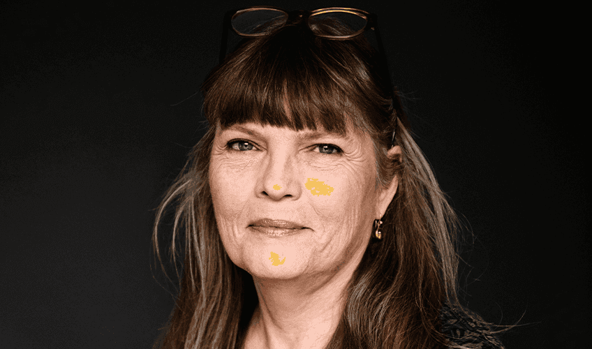 Portræt af Anna Grue