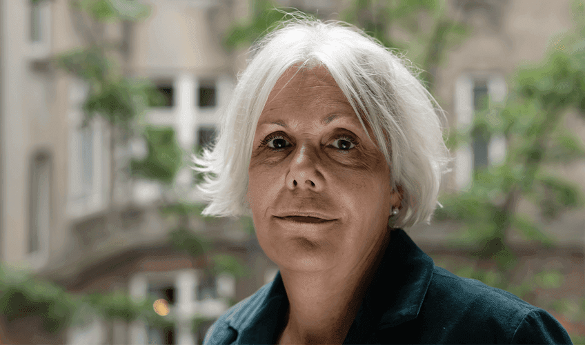 portræt af Christina Hesselholdt
