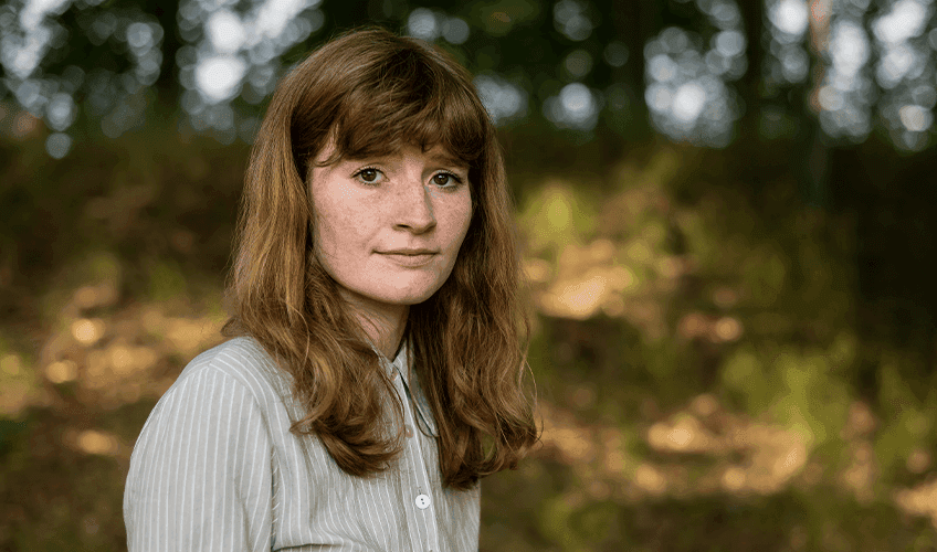 Portræt af Frida Isberg