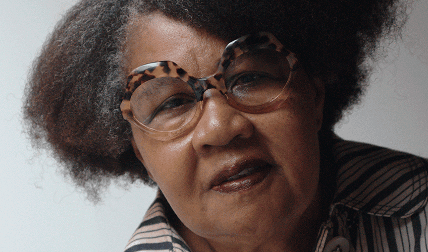 Portræt af Jamaica Kincaid