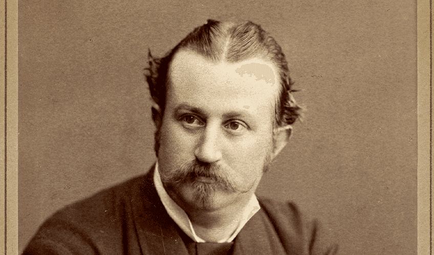Portræt af Alexnder Kielland