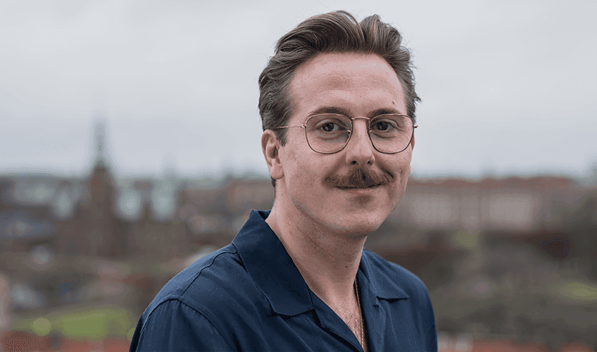 portræt af Thomas Korsgaard