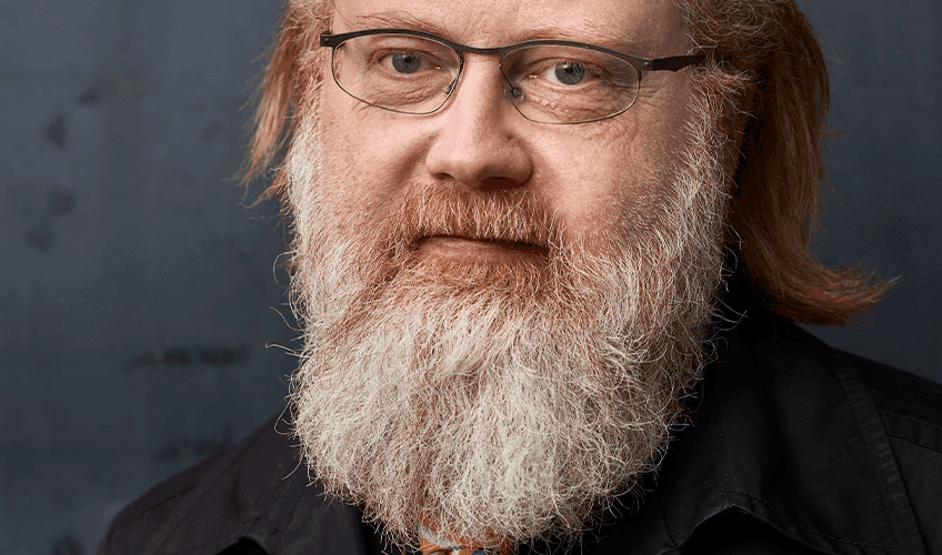portræt af Martin Larsen