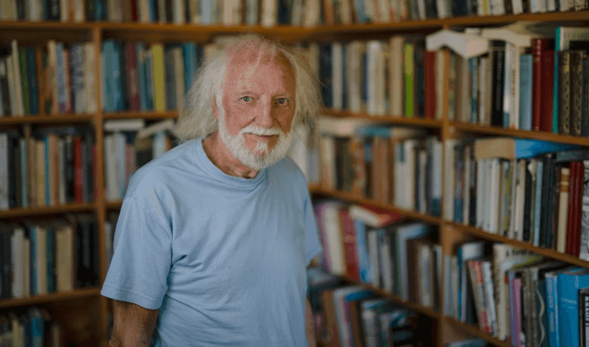 portræt af Svend Åge Madsen