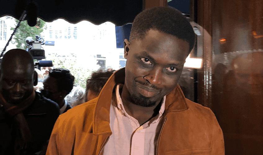 Portræt af Mohamed Mbougar Sarr