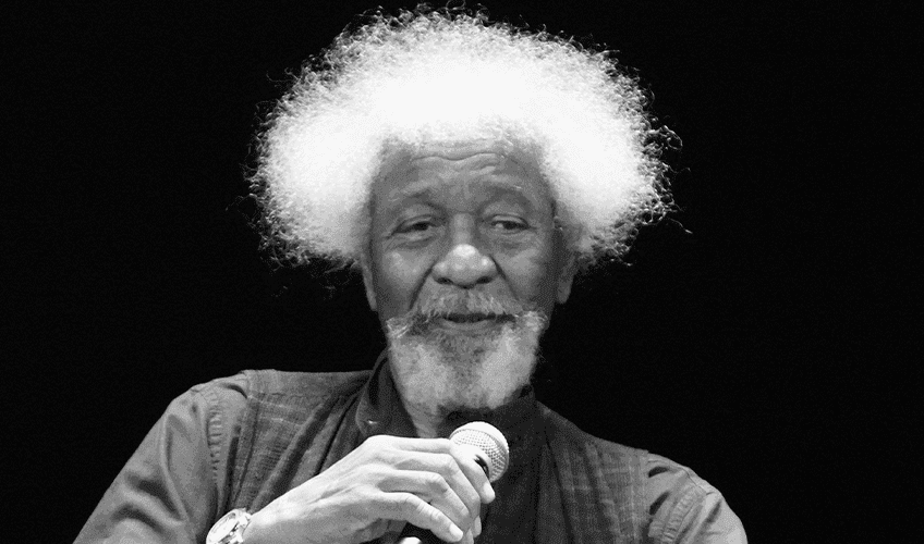Portræt af Wole Soyinka