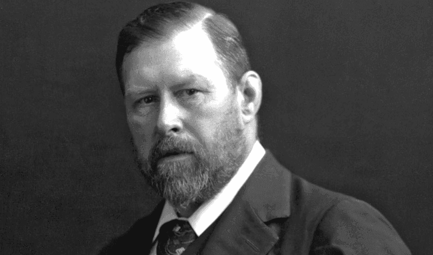 portræt af Bram Stoker