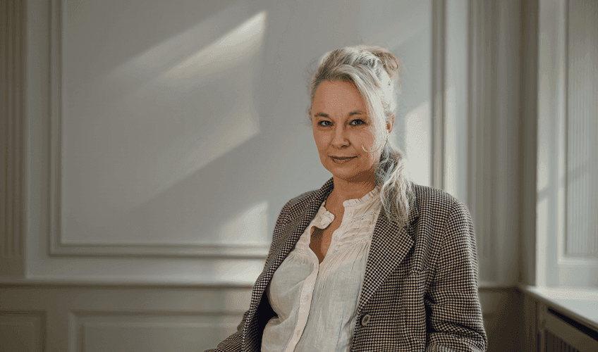 portræt af Sara Stridsberg