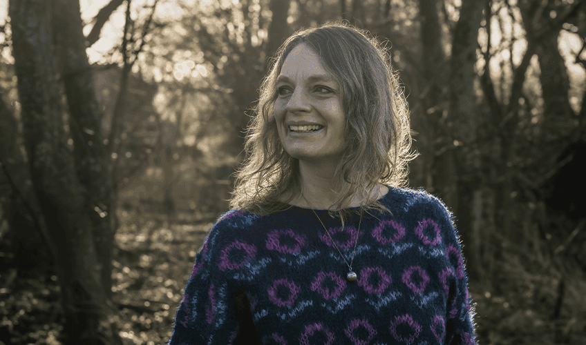 portræt af Charlotte Weitze