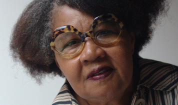 Portræt af Jamaica Kincaid