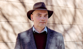 portræt af Harald Voetmann