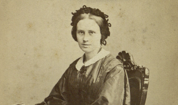 Portræt af Mathilde Fibiger