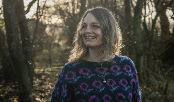 portræt af Charlotte Weitze