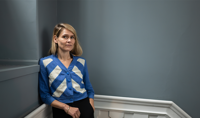 Portræt af Liv Helm 