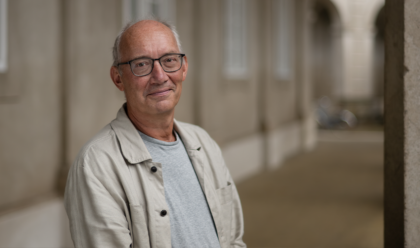 portræt af Niels Krause-Kjær