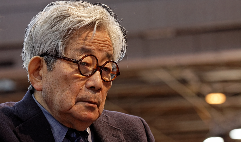 Portræt af Kenzaburo Oe