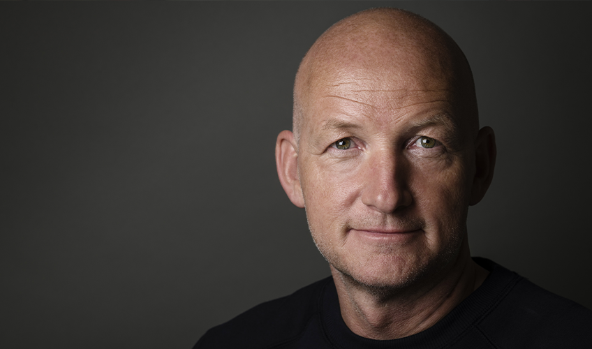 portræt af Søren Sveistrup