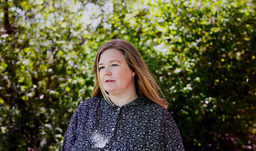 Portræt af Amalie Laulund Trudsø