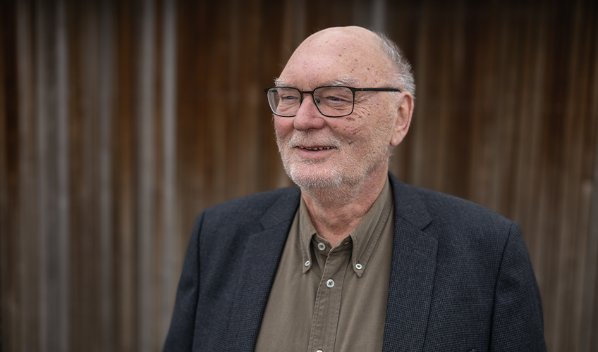 Portræt af Leif Davidsen