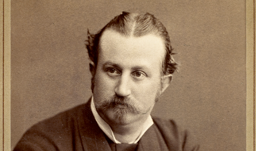 Portræt af Alexnder Kielland