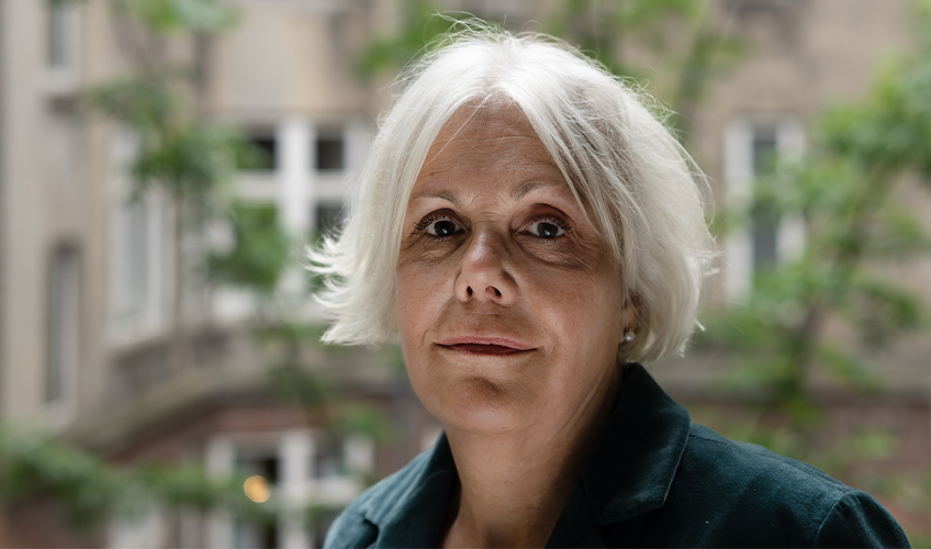 portræt af Christina Hesselholdt